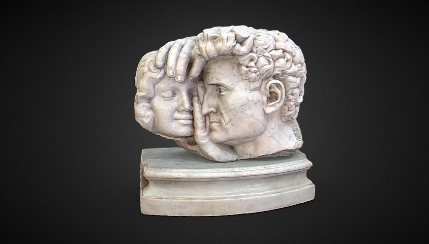 High relief. 1934. Marble.