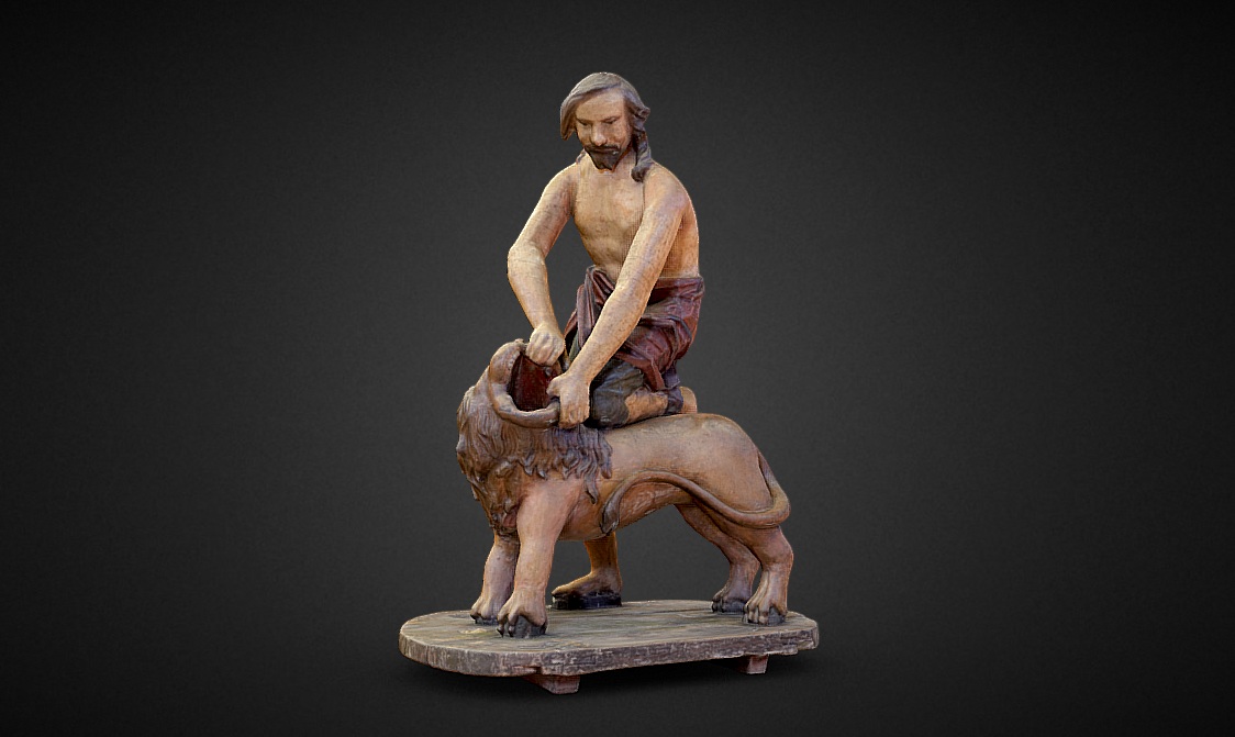 Samson Tearing Open the Lion’s Jaws